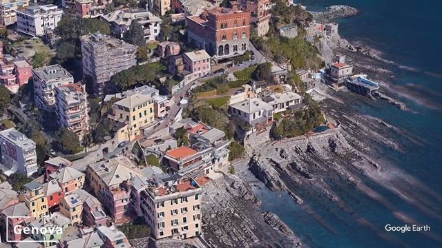 Genova, Italy | Genoa with small and beautiful beaches смотреть онлайн