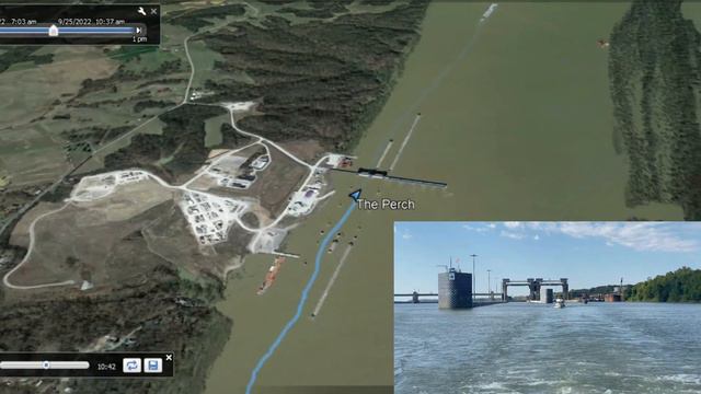 Great Loop Cruising Info: Leg 71-Angelo Towhead Anchorage to Paducah, KY смотреть онлайн