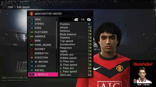 Manchester United All Faces - PES 2010 [HD] смотреть онлайн