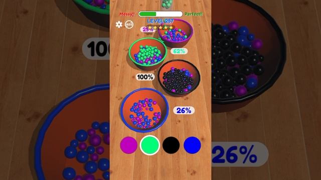 Bead Sort - All Levels 249-260 Gameplay Android, iOS смотреть онлайн