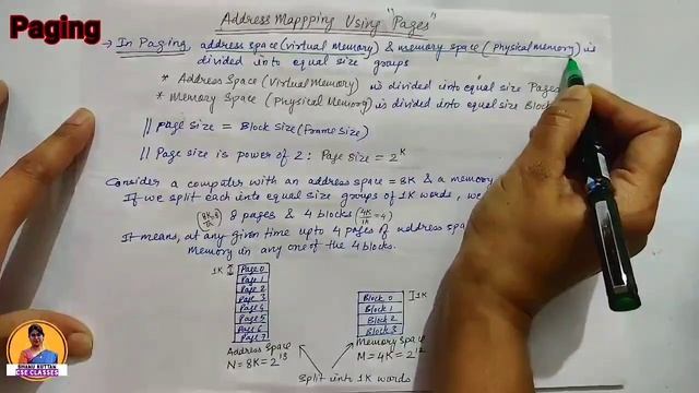 Virtual Memory & Paging | Complete Concept | Memory Organisation | Lect- 14| COA|Shanu Kuttan |Hind смотреть онлайн
