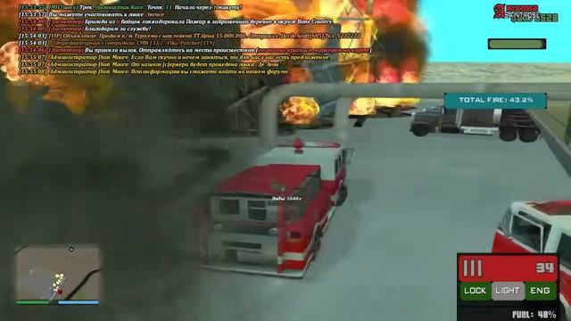 СКОЛЬКО МОЖНО ЗАРАБОТАТЬ ПОЖАРНЫМ ЗА 1 ЧАС - Arizona RP - GTA SAMP. смотреть онлайн