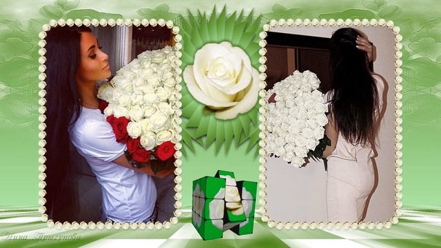 Букет из белых роз| Bouquet of white roses| Project for ProShow Producer смотреть онлайн