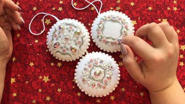 193 Новогодние игрушки Снежно-королевское 2019 от Александры Ткачевой смотреть онлайн