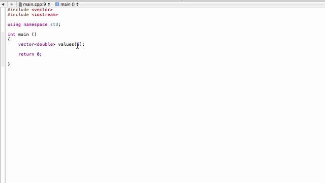 How to define and initialize vectors (C++ programming tutorial) смотреть онлайн