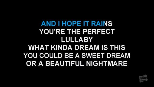 Sweet Dreams in the style of Beyonce karaoke video version смотреть онлайн