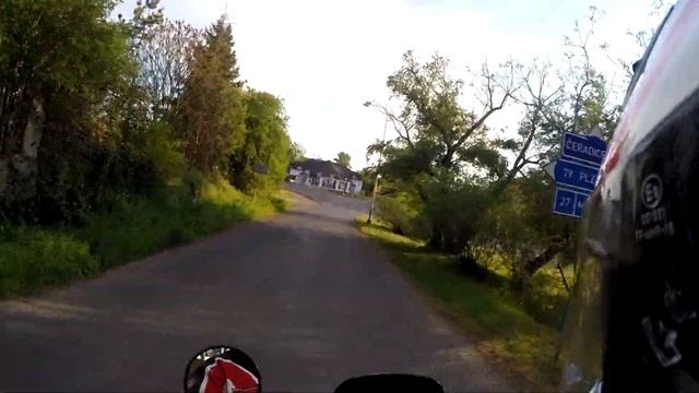 Honda NX650 Dominator - GoPro Hero 3+ Black edition TEST POV! смотреть онлайн