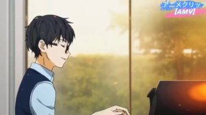 Грустный Аниме клип [Прошу  Не забывай меня ]