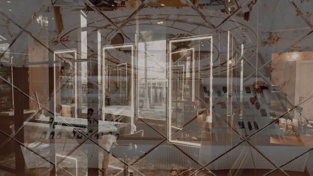 Зеркальное панно на потолке и зеркала с подсветкой для салона красоты смотреть онлайн