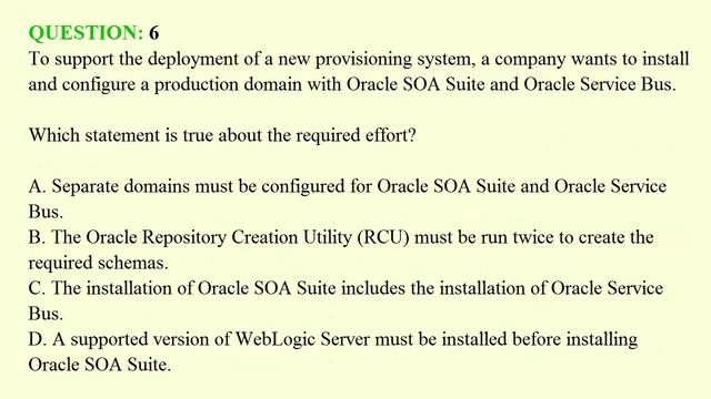 1Z0-434 Exam - Oracle SOA Test Suite 12c Essentials Questions смотреть онлайн
