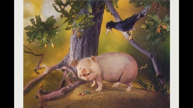 "Свинья под Дубом" ??И.А.Крылов. Учите по этому образцу! Читает В.И.Гафт смотреть онлайн