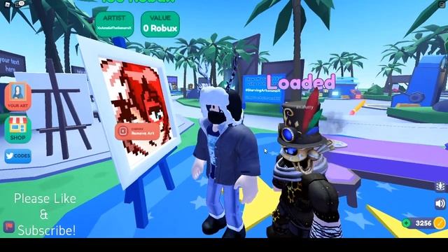 How To Get Free Robux in Roblox Starving Artists Donation Game! смотреть онлайн