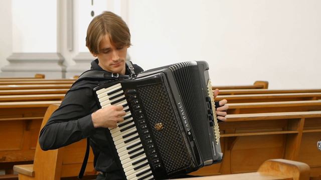 J.S.Bach Prelude and Fugue in d minor (d - moll) WTC 1 BWV 851 Accordion - Savva Zihs смотреть онлайн