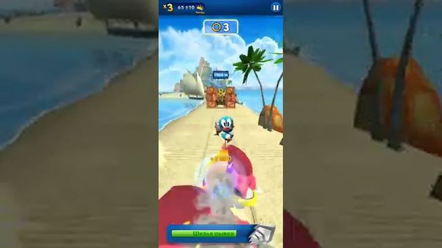 Sonic Dash #2 – Эггман и Зазз!|Геймплей без комментариев смотреть онлайн