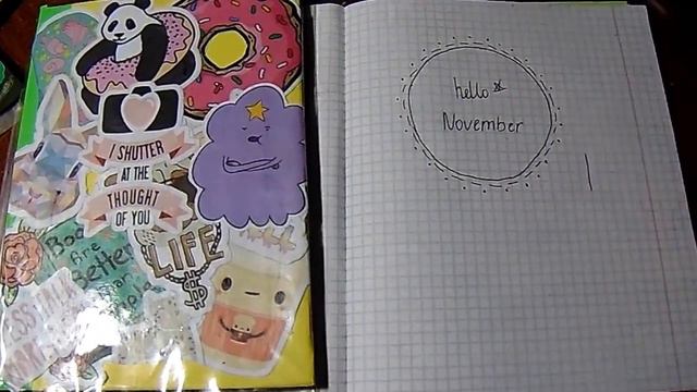 NOVEMBER РАЗВОРОТ ДЛЯ ЛИЧНОГО ДНЕВНИКА| Karina Friman смотреть онлайн