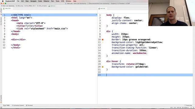 transition animation & transform in html & css смотреть онлайн