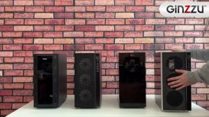 Инструкция по снятию передней панели на компьютерных корпусах от GINZZU.