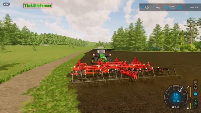 #Survival in No Man's Land Ep.96?Sampling Soil. Spreading Lime & Digestate. Sowing Soybeans?#FS22?4 смотреть онлайн