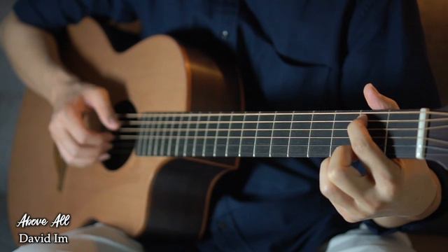 Above All - Fingerstyle Guitar Instrumental Cover with Lyrics смотреть онлайн