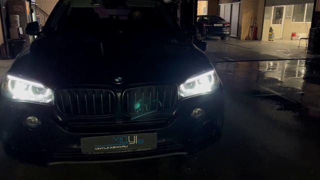Установили bi led модули Aozoom K3 Dragon Knight на автомобиль BMW X5 F15 смотреть онлайн