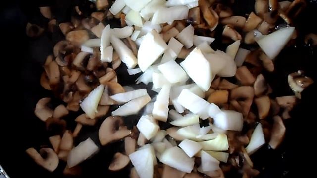 Как пожарить шампиньоны с луком и морковью смотреть онлайн