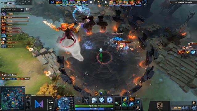 W33 TA vs MID Monkey again — NIGMA vs LIQUID WePlay! Pushka Dota 2 смотреть онлайн