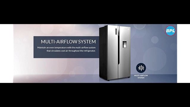 BPL 564 L Frost Free Side by Side Refrigerator BRS564H, Silver | hindi review смотреть онлайн