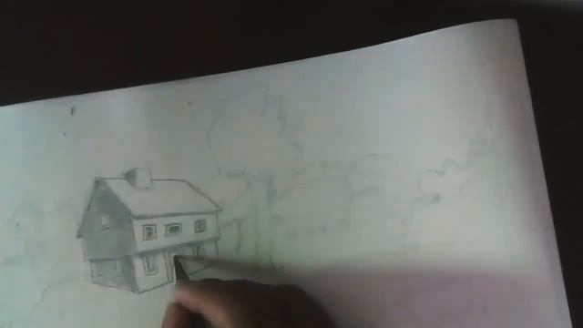 Sunny Day [ Time_lapse ] Using Graphite Pencil , paper stamp and a sketch book смотреть онлайн
