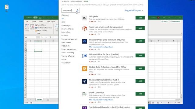 How to Easily Add Date Picker Calendar Drop Down in Microsoft Excel: Popup Calendar for Excel (Easy смотреть онлайн