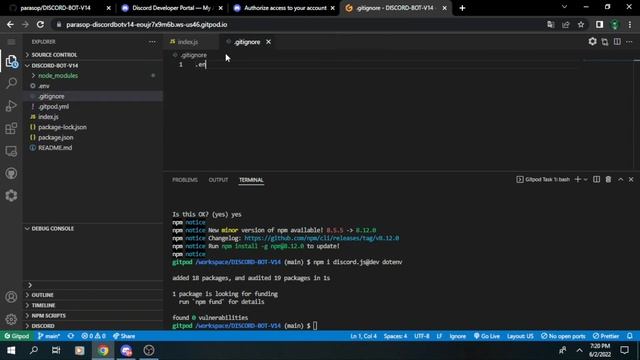 DISCORD.JS V14 CREATING A BOT | PART 1 смотреть онлайн