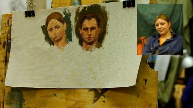 О сверхкоротких этюдах - Обучение живописи. Масло. Портрет, 11 серия смотреть онлайн