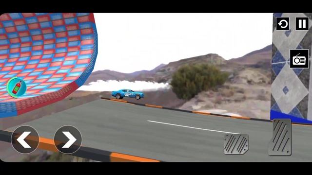 Crazy Police Car Stunt Games - Android Gameplay смотреть онлайн