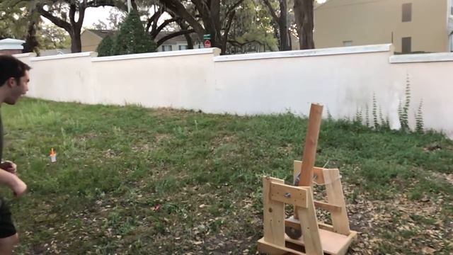 Trebuchet Trial #1 - This is a bummer. смотреть онлайн