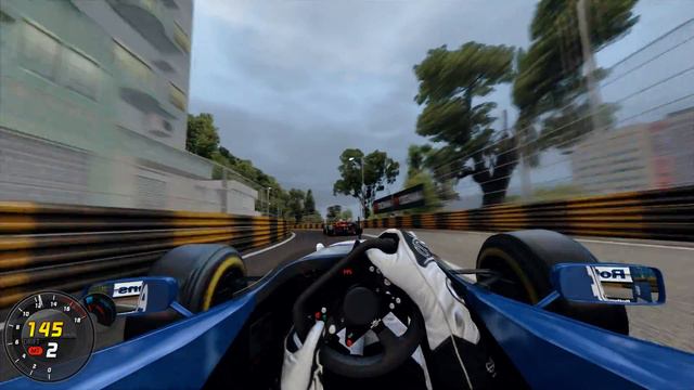 Damon Hill Chasing Michael Scumacher F1 1996 | Macau Pov Gameplay | Assetto Corsa 4k смотреть онлайн