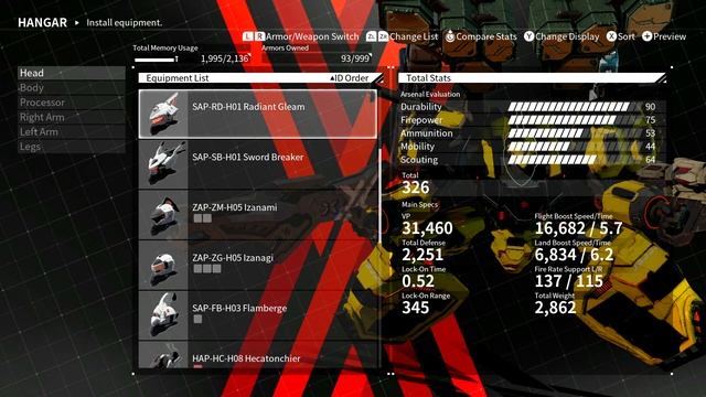 Daemon X Machina: High Durability High Mobility Build смотреть онлайн