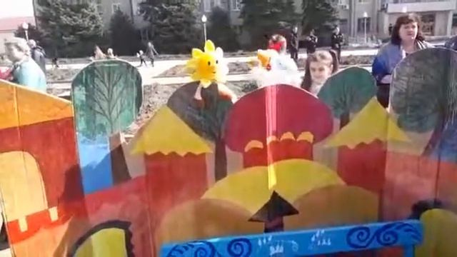 Масленичные гулянья "Широкая масленица" город Зеленокумск 9 марта 2019 смотреть онлайн
