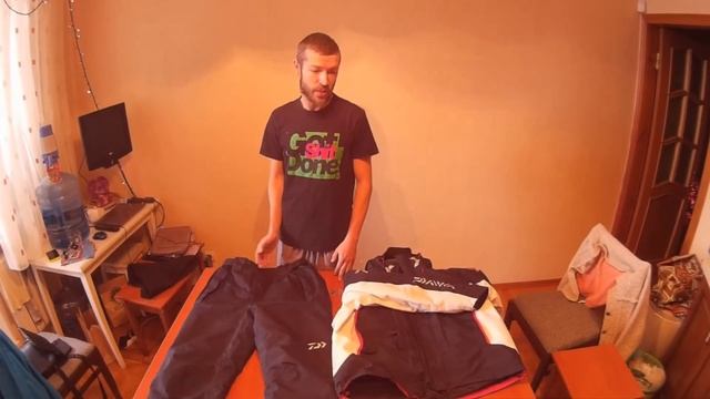 Обзор зимнего костюма Daiwa DW-3403 смотреть онлайн