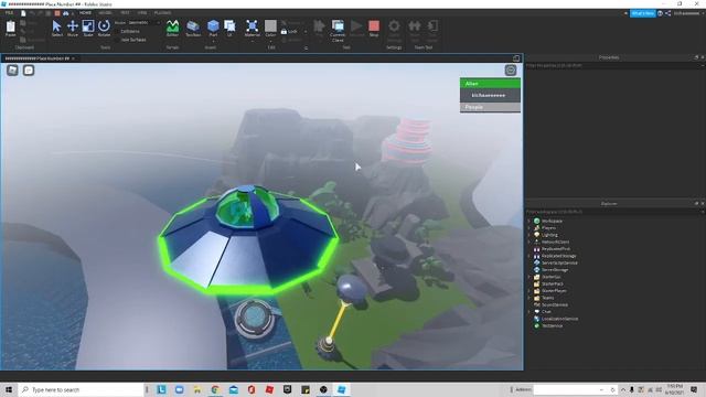 Roblox Studio UFO смотреть онлайн