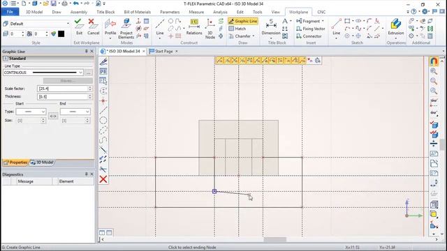 T-Flex CAD 15 3D - Exercise 100 смотреть онлайн