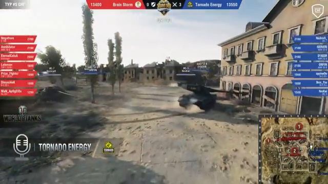Brain Storm vs Tornado Energy - День 6.Сезон II. Gold Series WGL RU 2016/17. смотреть онлайн