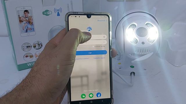 CAMERA ABQ-A8 Configuração + Review  | CAMERA DE SEGURANÇA WIFI