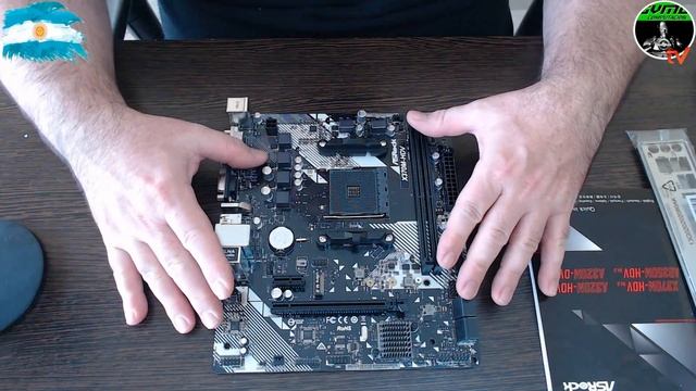 Asrock X370M-HDV 4.0 - Review - Unboxing смотреть онлайн