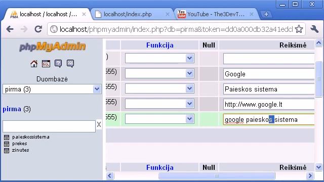 PHP pamokos 34 MySQL paieškos sistema 2 dalis смотреть онлайн