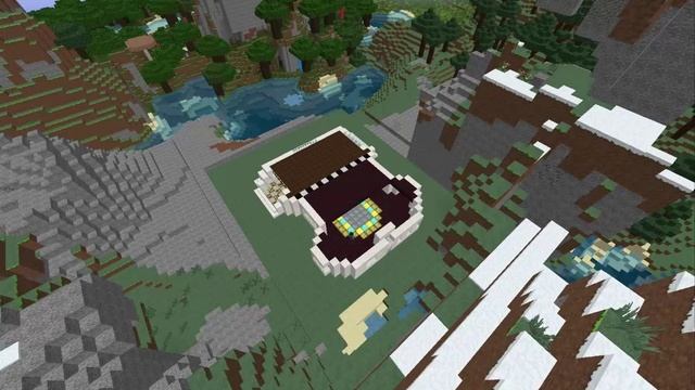 Minecraft : Почти идеальный Кварцевый дом / Minecraft Quartz House - Speed Build