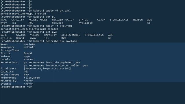 Persistent Volumes and Persistent Volume Claims смотреть онлайн