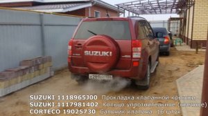 Дымит Сузуки Гранд ВИТАРА - лечение, замена колпачков