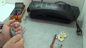 Ламинатор не крутит валы, Небольшой ремонт ламинатора, Ремонт ламинатора, Разжим валов