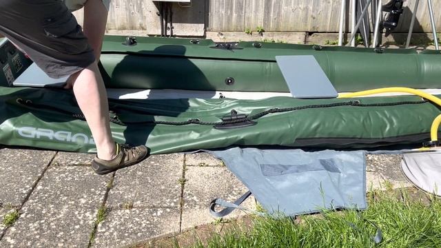 Grand Argus Inflatable Canoe Setting Up смотреть онлайн