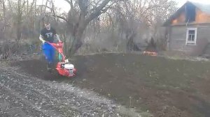 КУЛЬТИВАЦИЯ МОТОБЛОК САЛЮТ,ИЛИ ПЕРВЫЙ ВЫЕЗД .