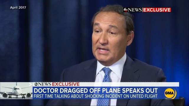 Doctor dragged off United Airlines flight says he 'cried' watching the video смотреть онлайн
